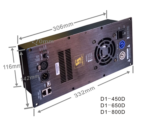 D1S active plate amplifier module