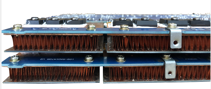 100% pure copper heatsink of sanway amplifier