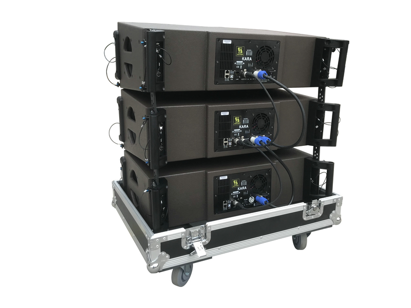 active kara dual 18 inch line array