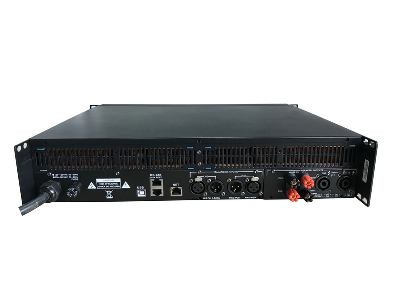 D14 7000W Stereo DSP Network Power Amplifier With Wifi Function