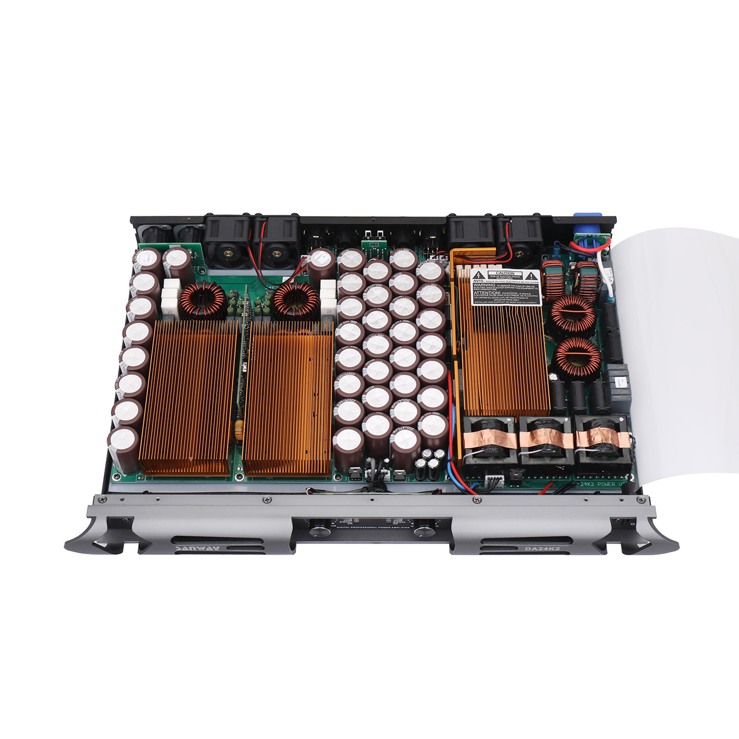 DA24K2 12600W 2 Channel 1U Class D Pa Subwoofer Amplifier