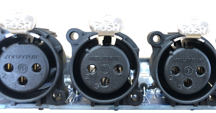 original Neutrik connectors