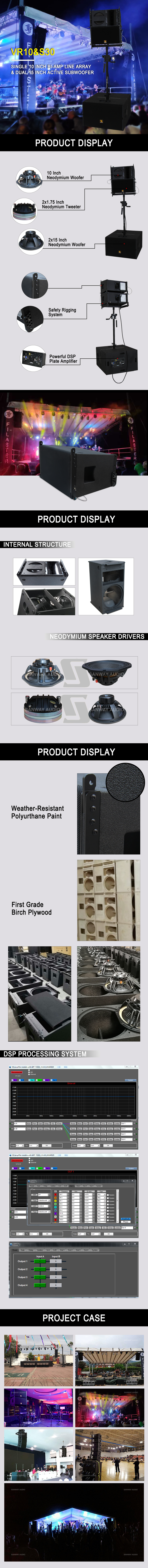 VR10&S30 active speaker system details