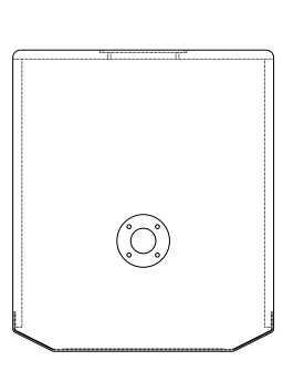 AT18 Professional 18 inch Subwoofer Speaker Box 