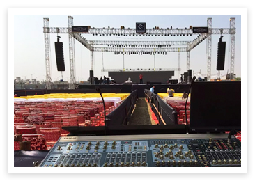 KARA line array system in Italian Festival